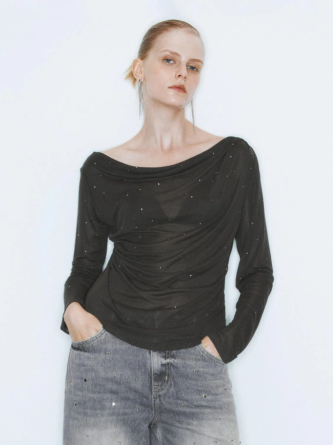 Off Shoulder T-Shirts sold by Urban Revivo