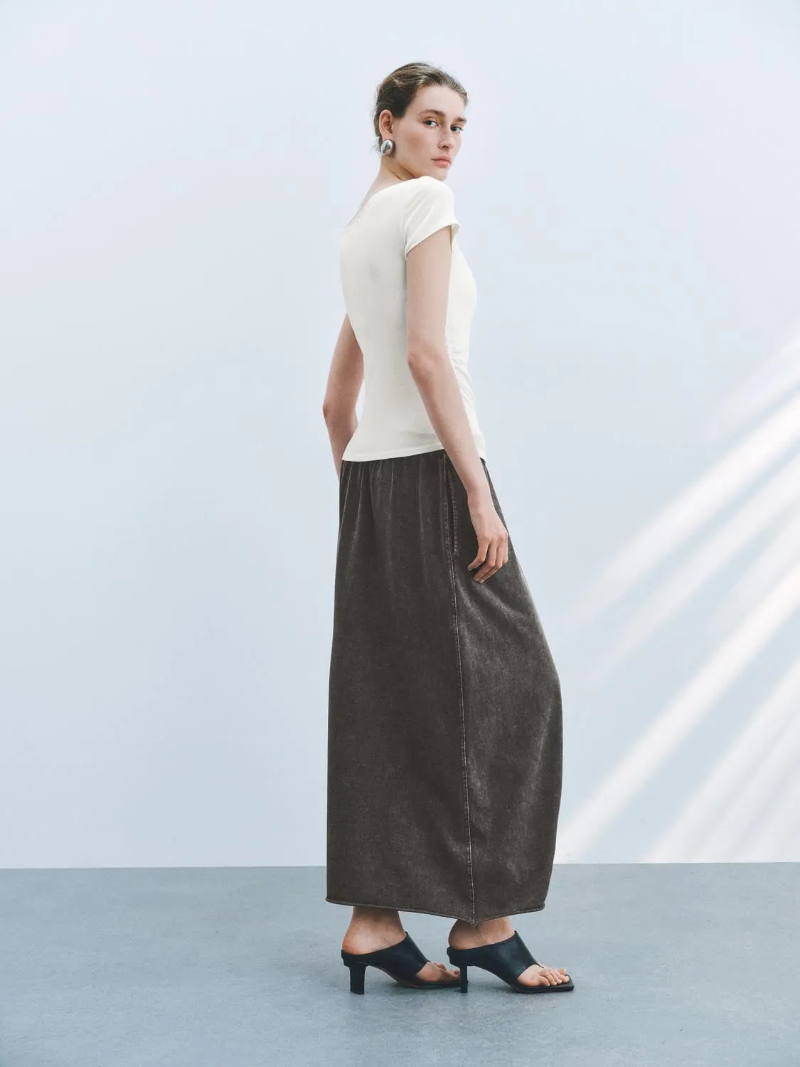 A-Line Maxi Skirts sold by Urban Revivo product image thumbnail 4