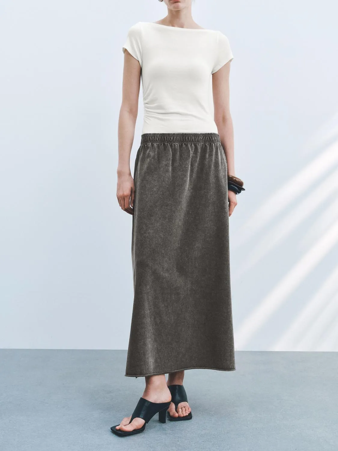 A-Line Maxi Skirts sold by Urban Revivo product image thumbnail 2