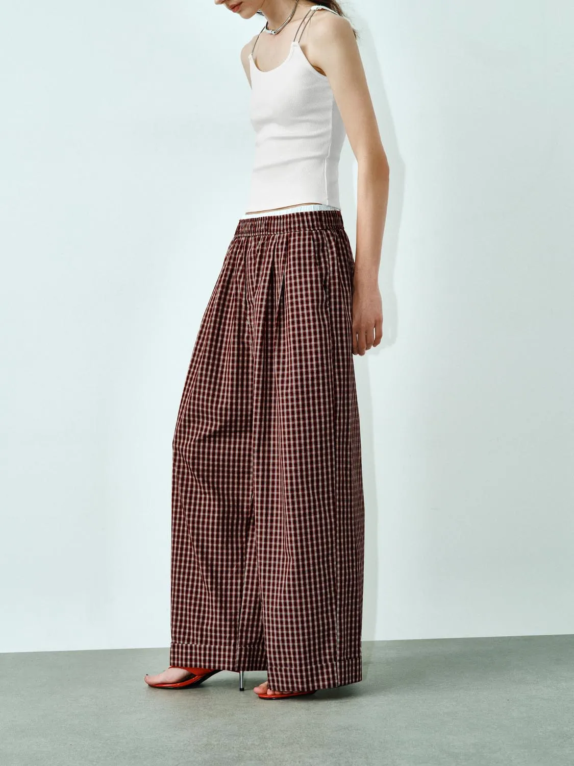 Wide-Leg Pants sold by Urban Revivo product image thumbnail 3