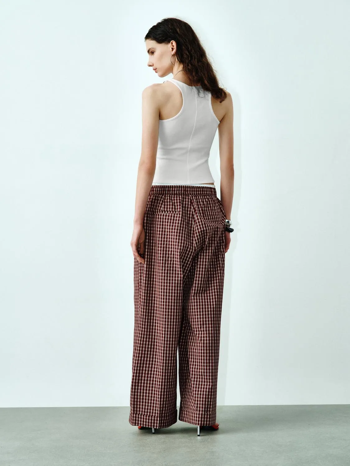 Wide-Leg Pants sold by Urban Revivo product image thumbnail 4