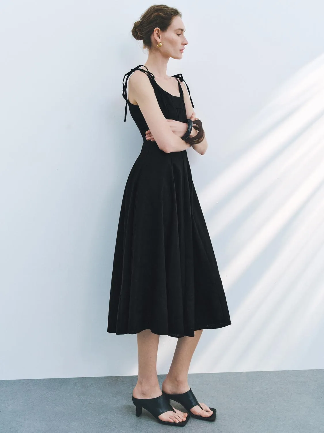 Tie Strap Maxi Dresses sold by Urban Revivo product image thumbnail 5
