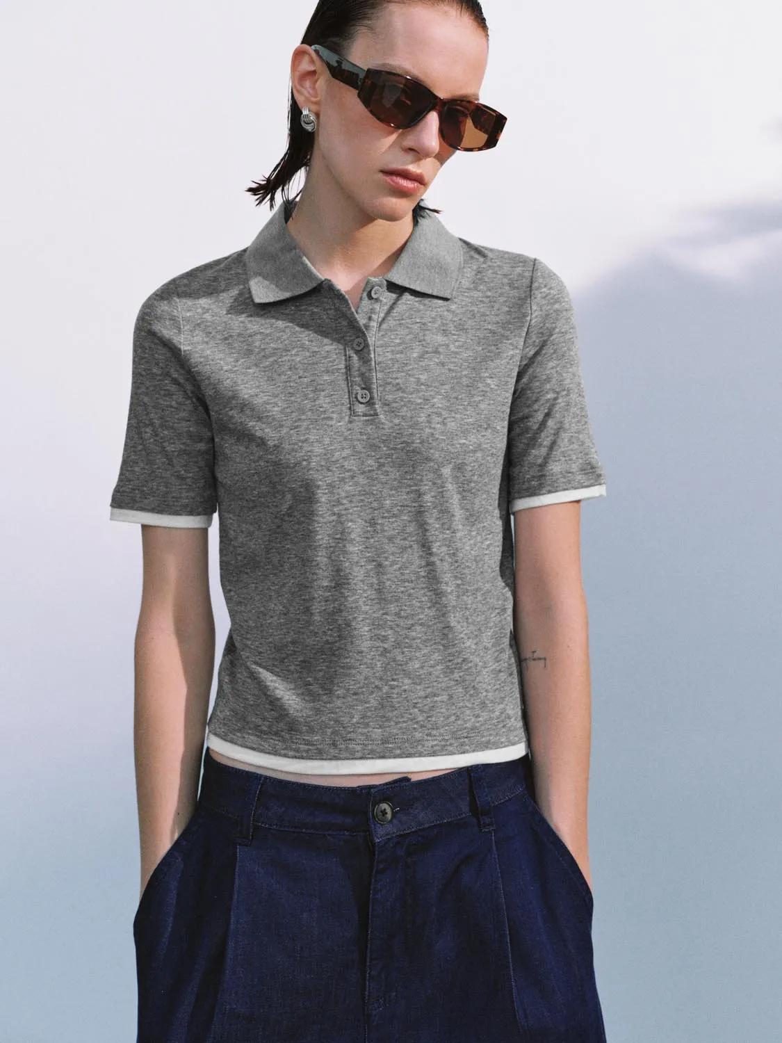 Polo T-Shirts sold by Urban Revivo product image thumbnail 2