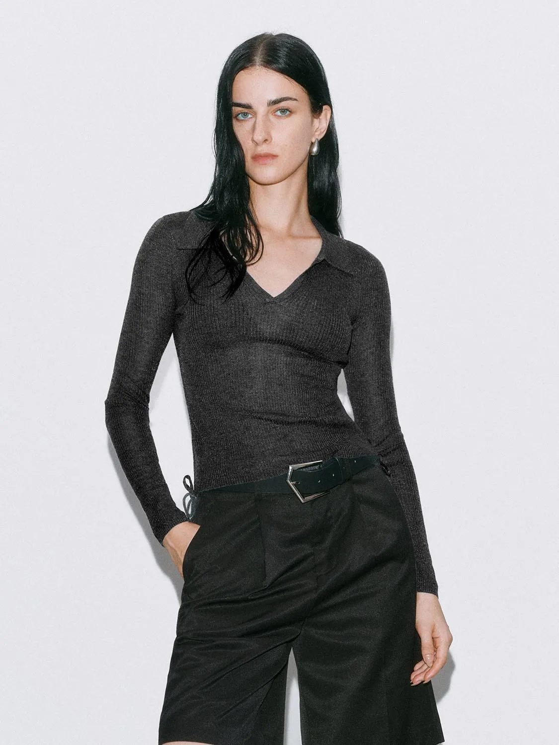 Knitted Long Sleeve T-Shirts sold by Urban Revivo