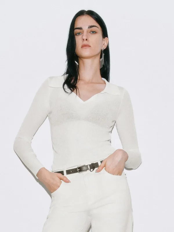 Knitted Long Sleeve T-Shirts sold by Urban Revivo
