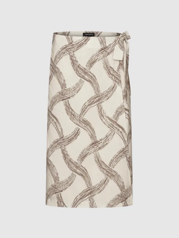 Tie Straight Skirts sold by Urban Revivo