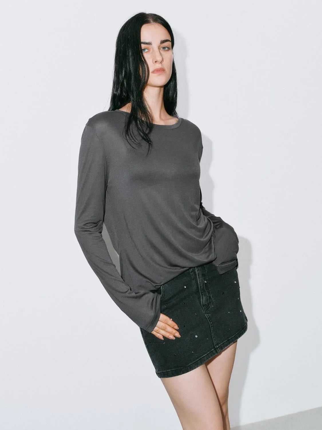 Long Sleeve T-Shirts sold by Urban Revivo product image thumbnail 2