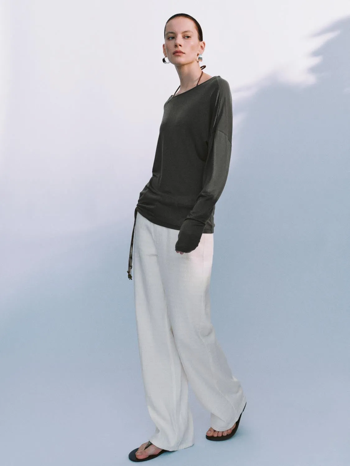 Long Sleeve T-Shirts sold by Urban Revivo product image thumbnail 4
