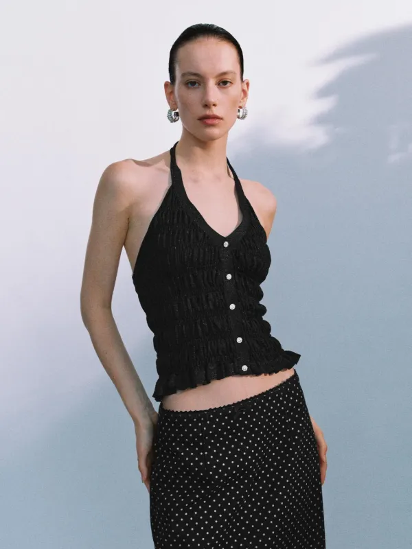 Knitted Halter Neck Tops sold by Urban Revivo