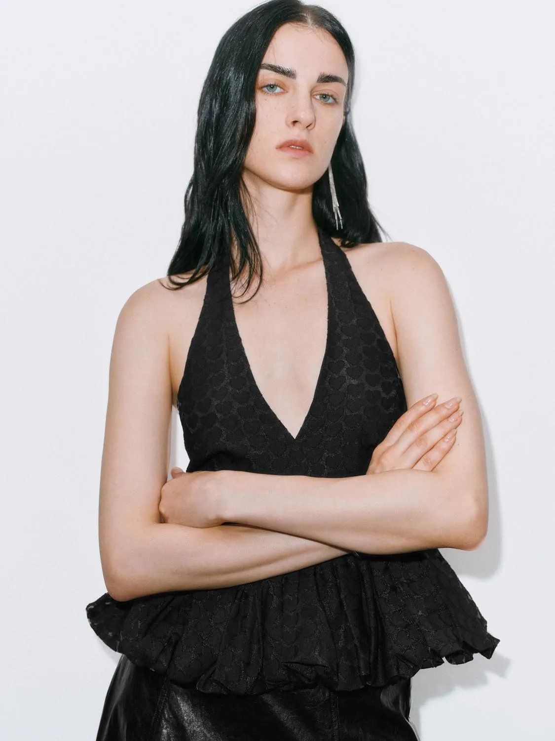 Halter Neck Cami Tops sold by Urban Revivo product image thumbnail 3