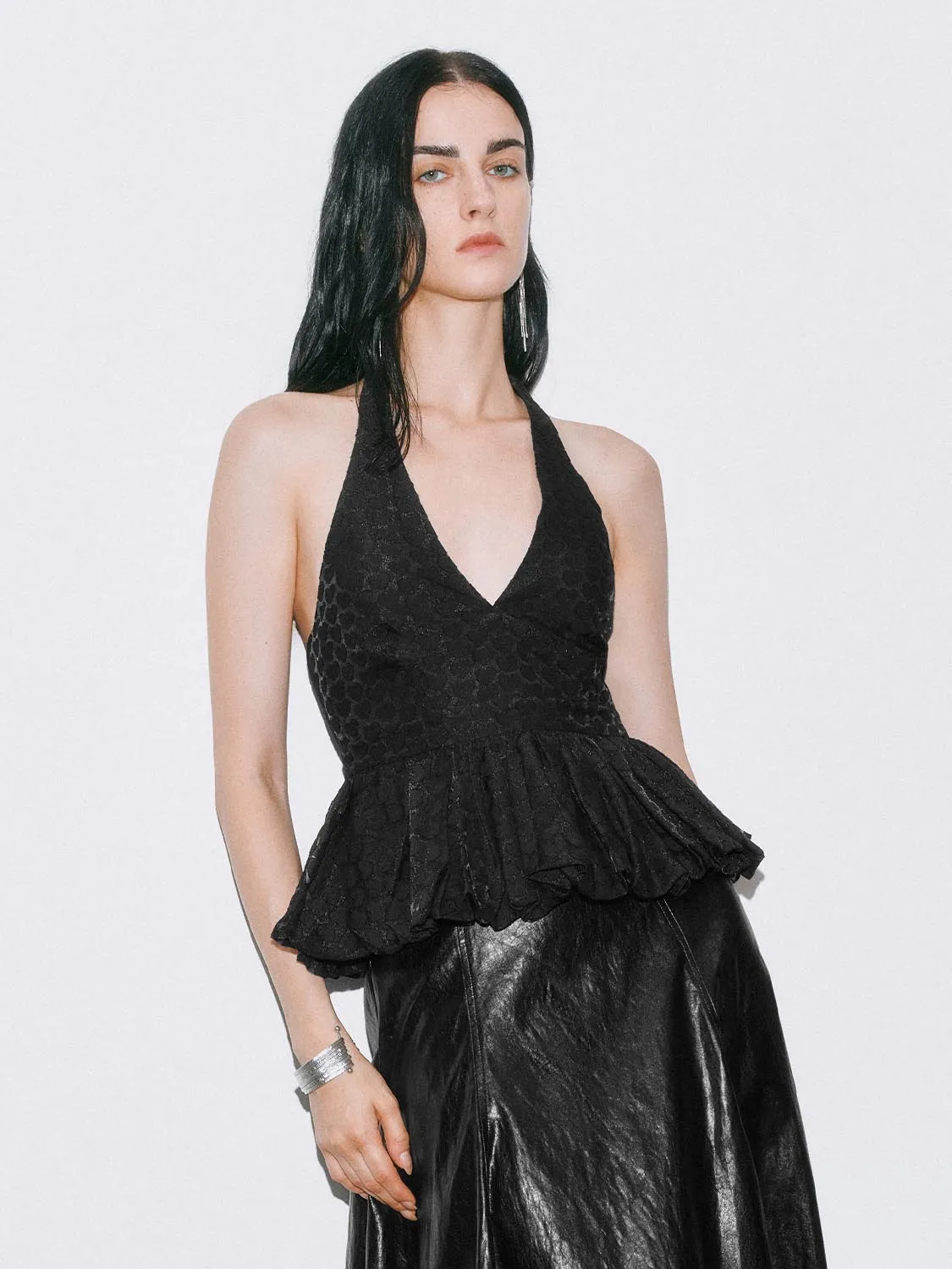 Halter Neck Cami Tops sold by Urban Revivo