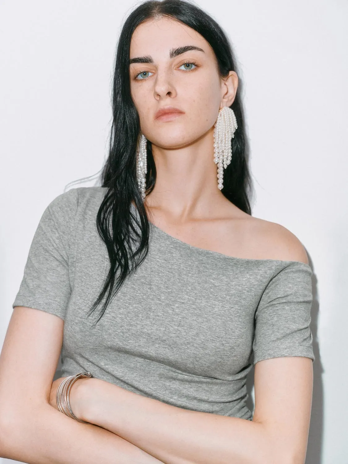 One Shoulder T-Shirts sold by Urban Revivo product image thumbnail 3