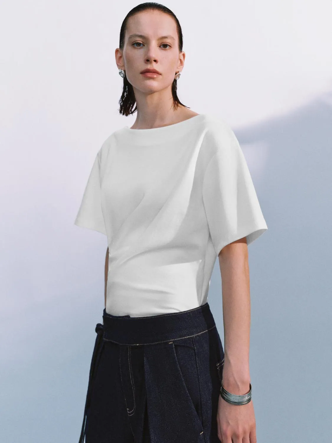 Short Sleeve T-Shirts sold by Urban Revivo product image thumbnail 2