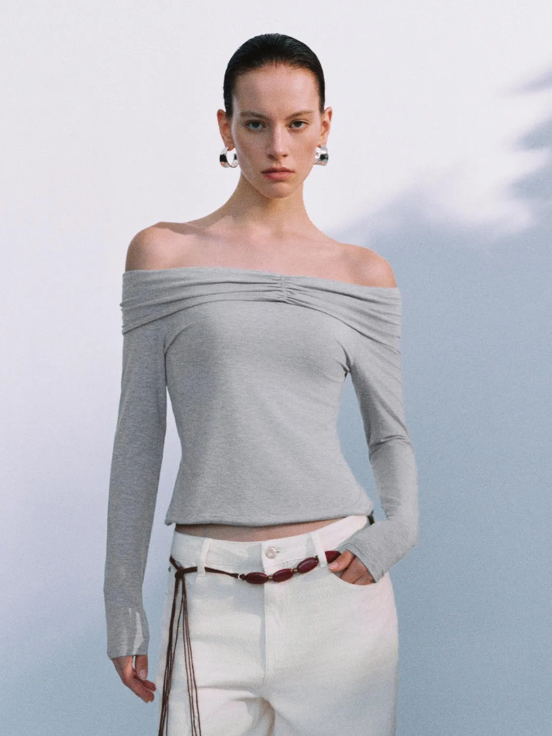 Off Shoulder T-Shirts sold by Urban Revivo