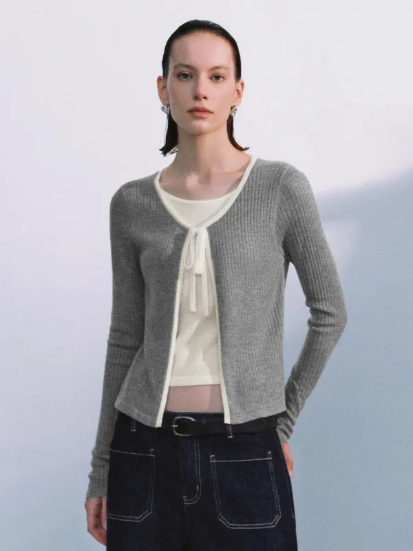 Knitted Long Sleeve T-Shirts - NINIDO sold by Urban Revivo