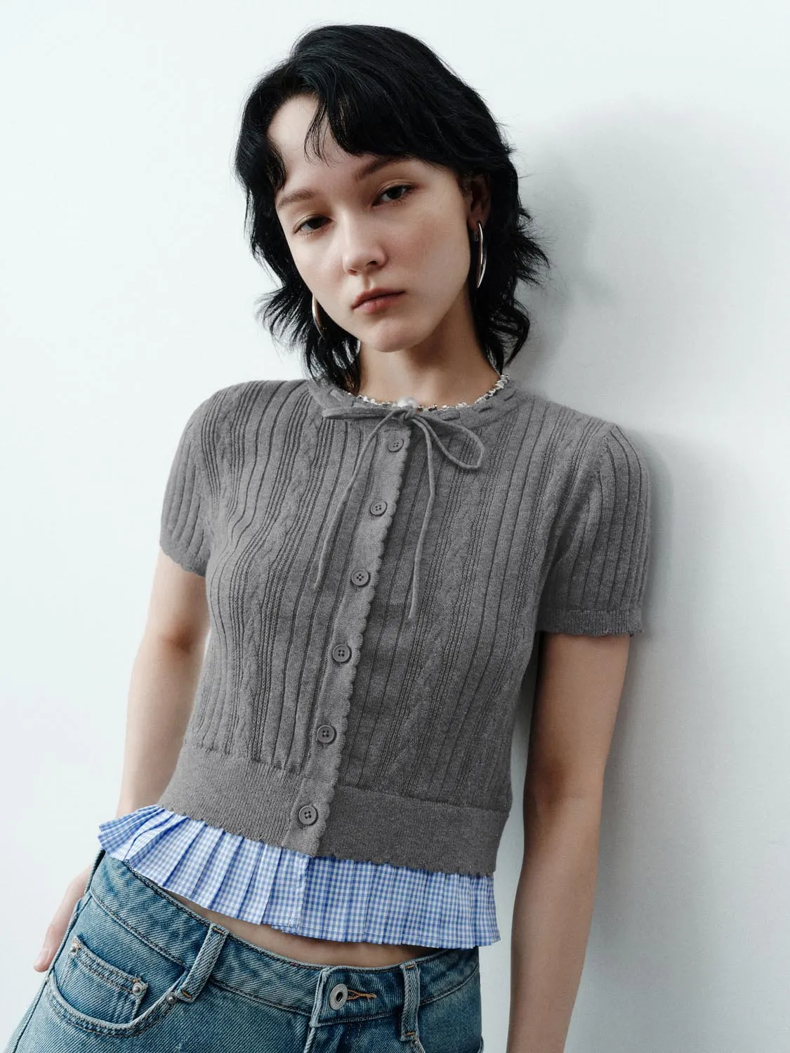 Knitted Cardigans sold by Urban Revivo product image thumbnail 2