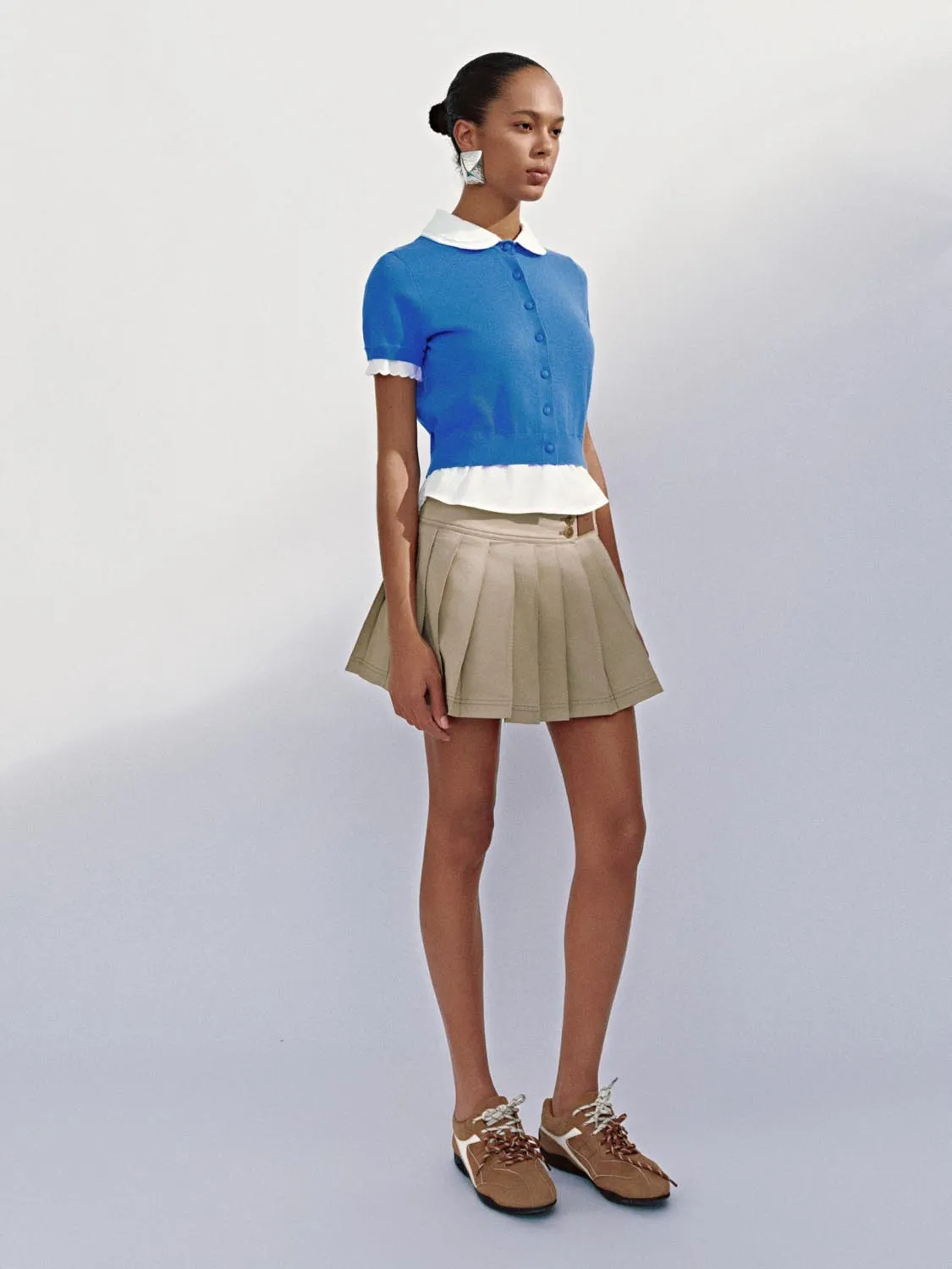 Ruffle Hem Knitted Cardigans sold by Urban Revivo product image thumbnail 5