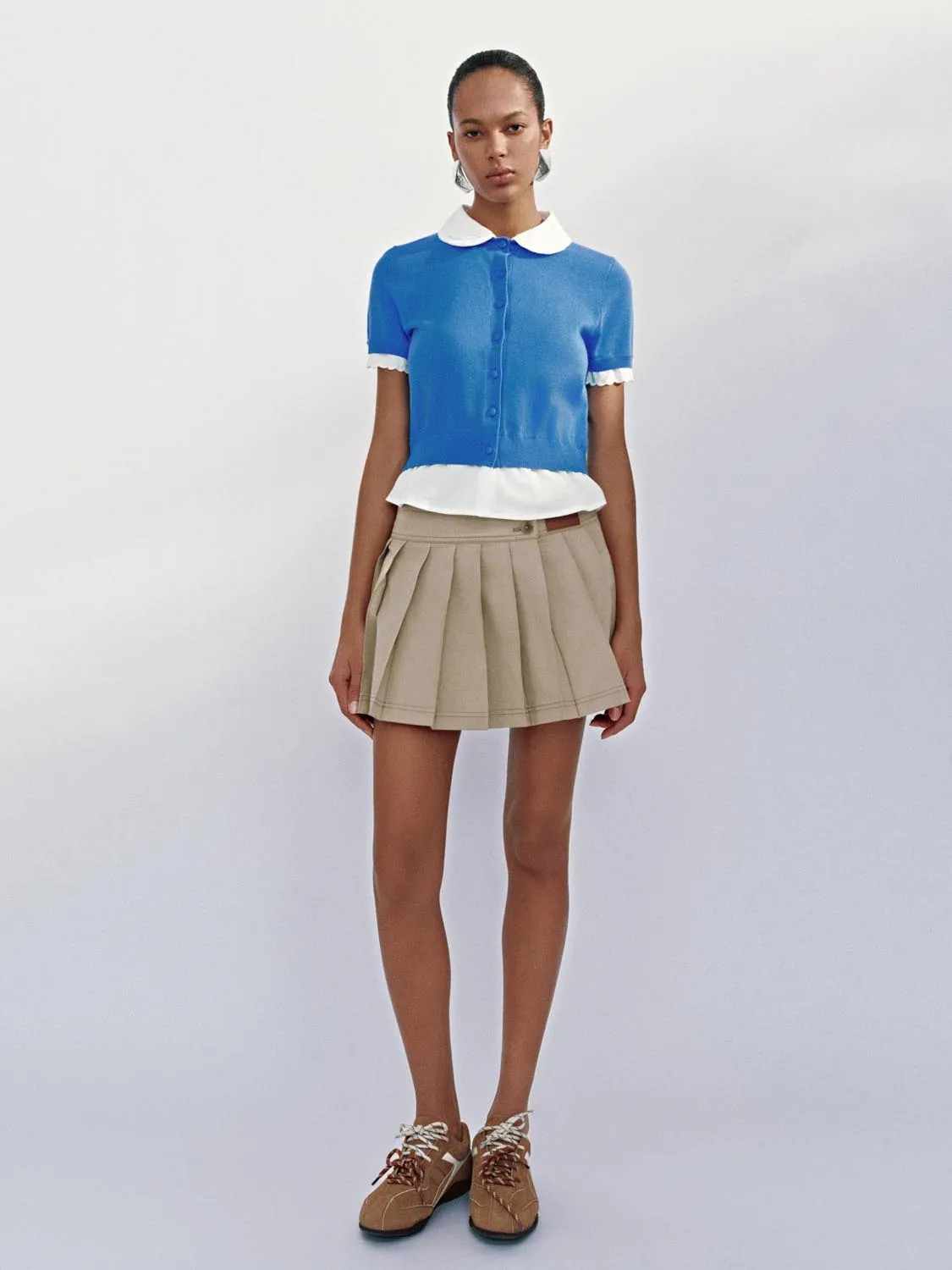 Ruffle Hem Knitted Cardigans sold by Urban Revivo product image thumbnail 4