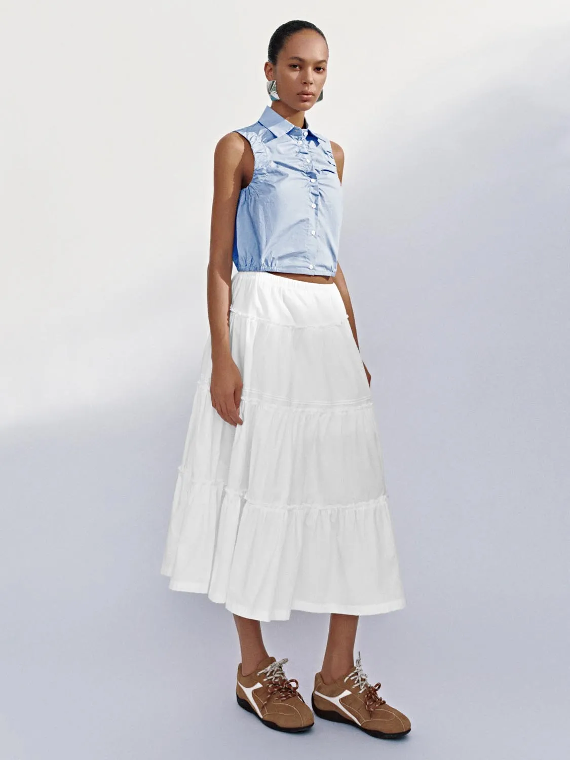 Sleeveless Shirts sold by Urban Revivo product image thumbnail 5