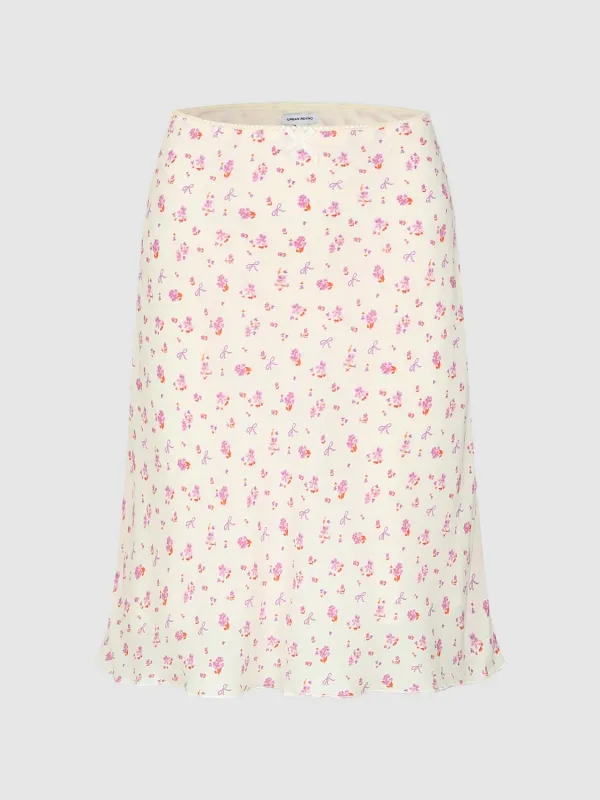 Floral A-Line Skirts sold by Urban Revivo