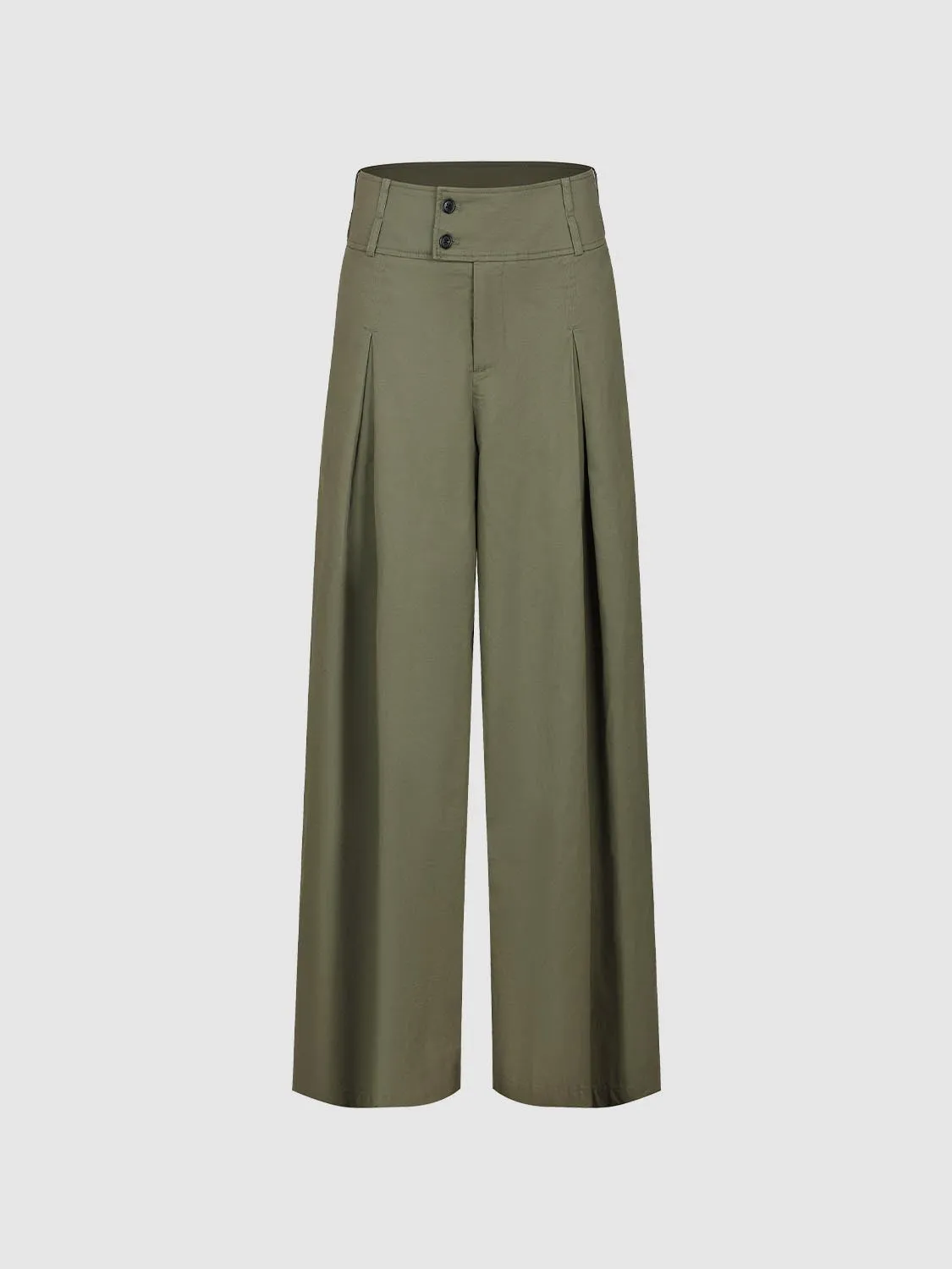 Wide-Leg Pants sold by Urban Revivo product image thumbnail 3