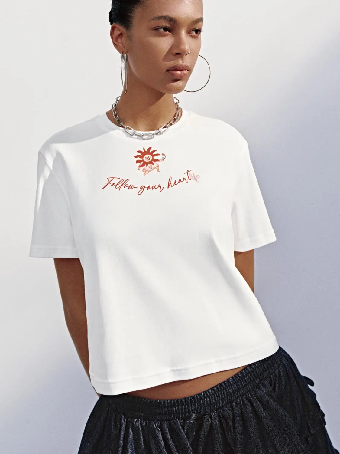 Short Sleeve T-Shirts sold by Urban Revivo product image thumbnail 2