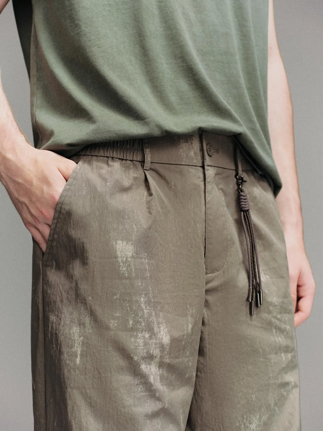 Wide-Leg Pants sold by Urban Revivo product image thumbnail 5