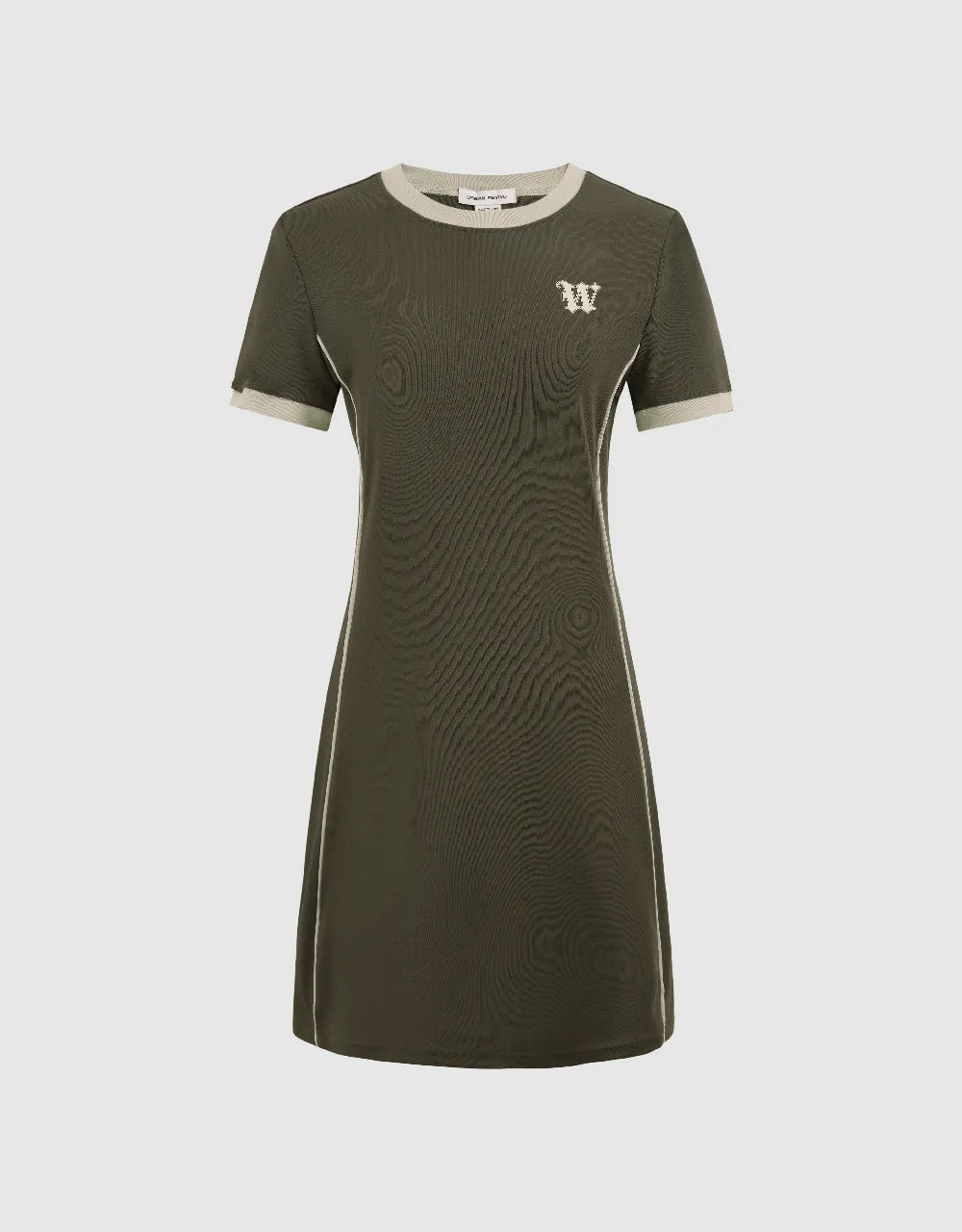 Crew Neck Skinny Dress sold by Urban Revivo product image thumbnail 2