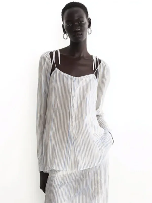 Stripe Tie Shirts sold by Urban Revivo