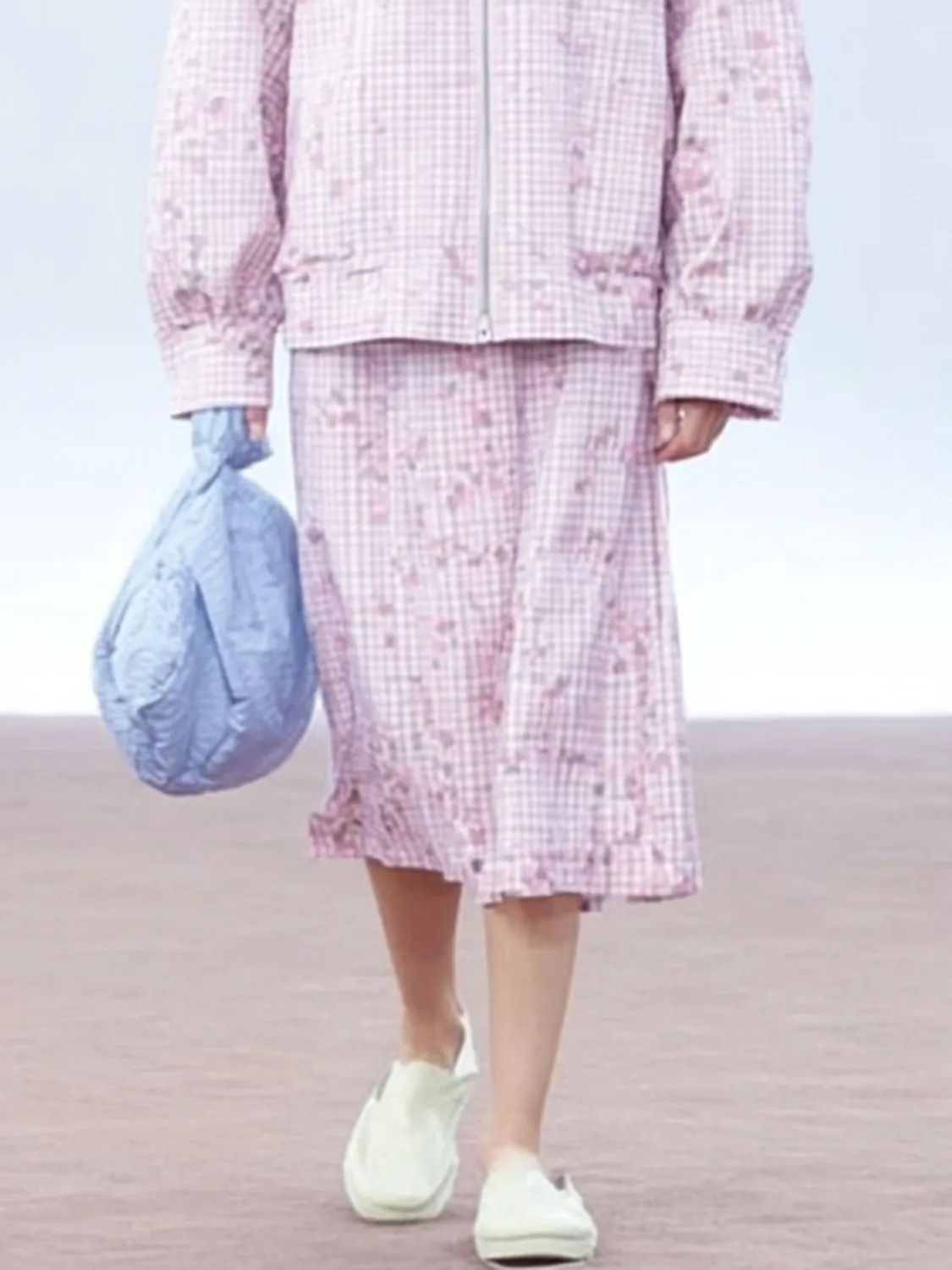 Plaid A-Line Maxi Skirts sold by Urban Revivo