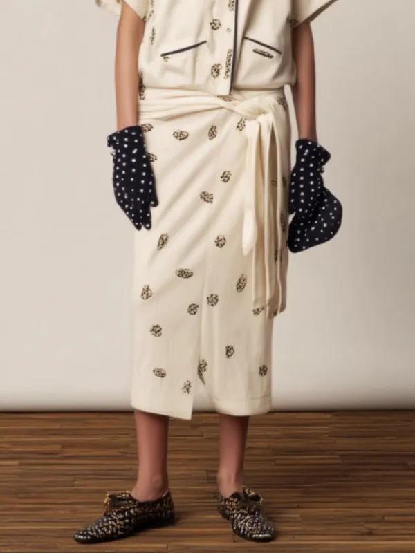 Belted Printed Maxi Skirts sold by Urban Revivo