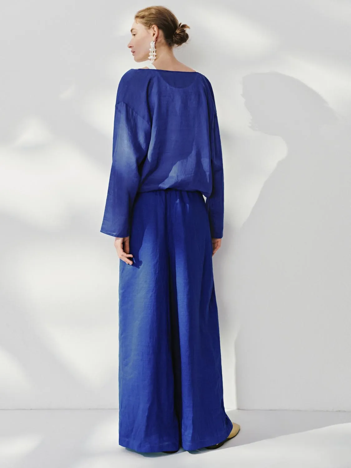 Wide-Leg Pants sold by Urban Revivo product image thumbnail 4