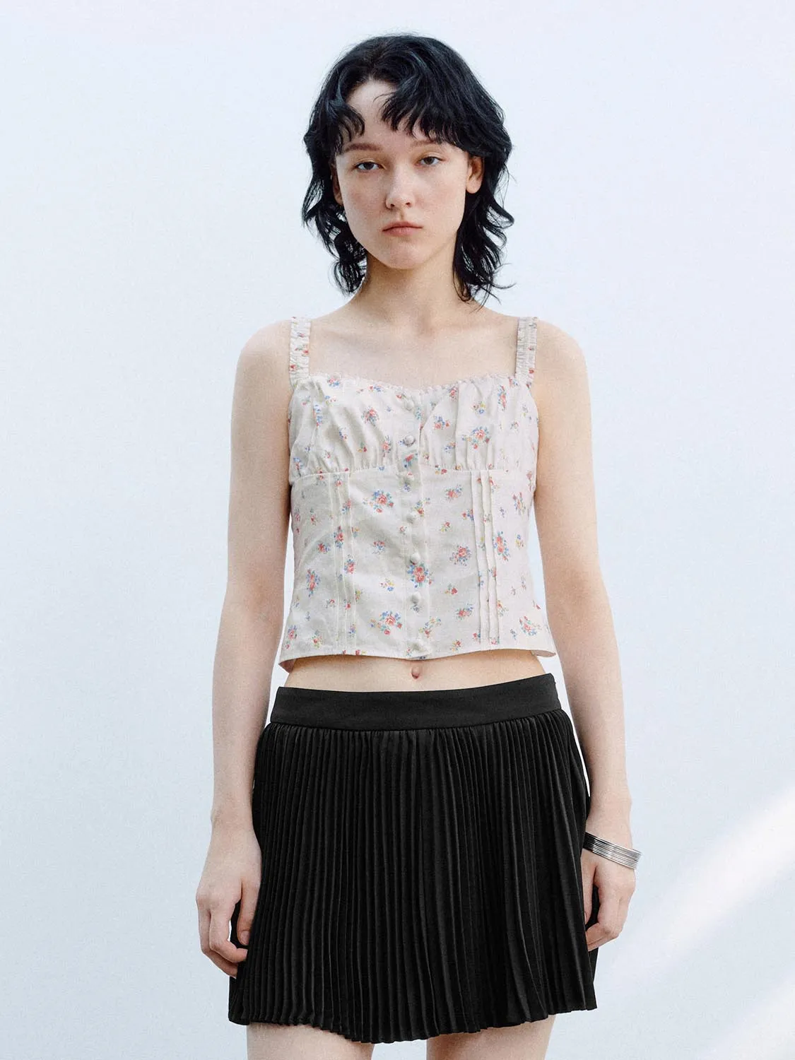 Floral Cami Tops sold by Urban Revivo