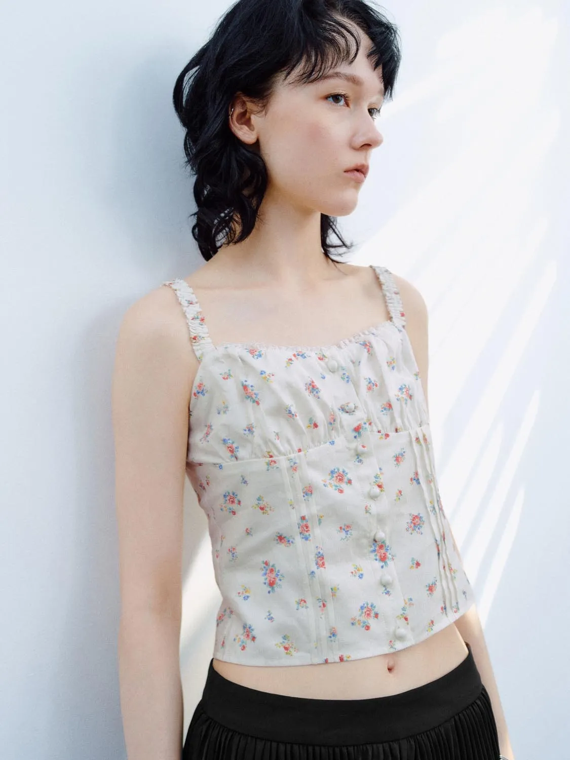 Floral Cami Tops sold by Urban Revivo product image thumbnail 2