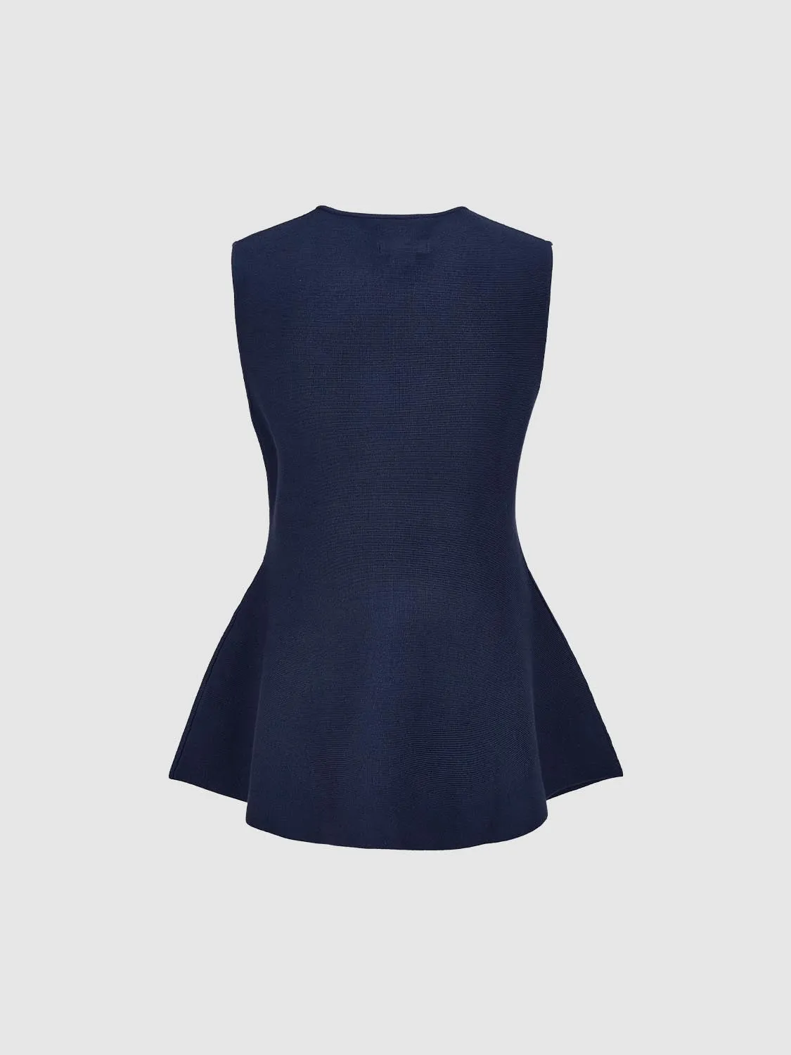 Knitted Peplum Tops sold by Urban Revivo product image thumbnail 2