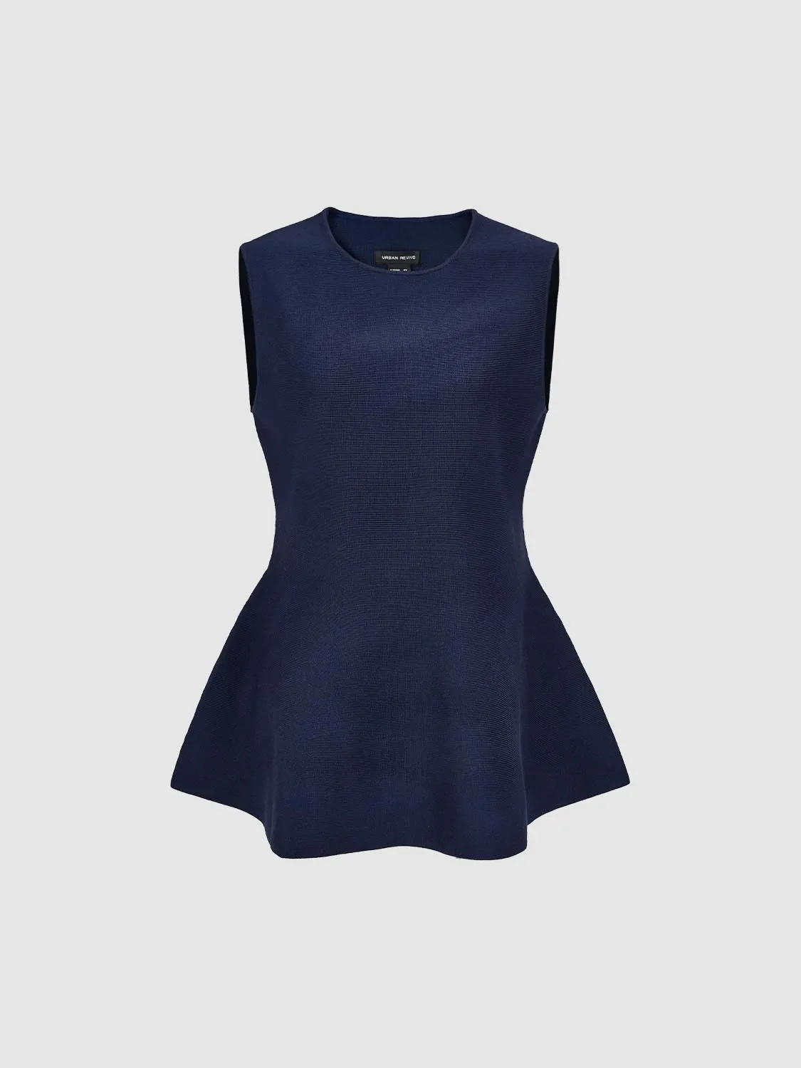 Knitted Peplum Tops sold by Urban Revivo