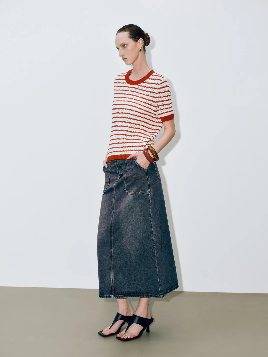 Knitted T-Shirts sold by Urban Revivo product image thumbnail 5