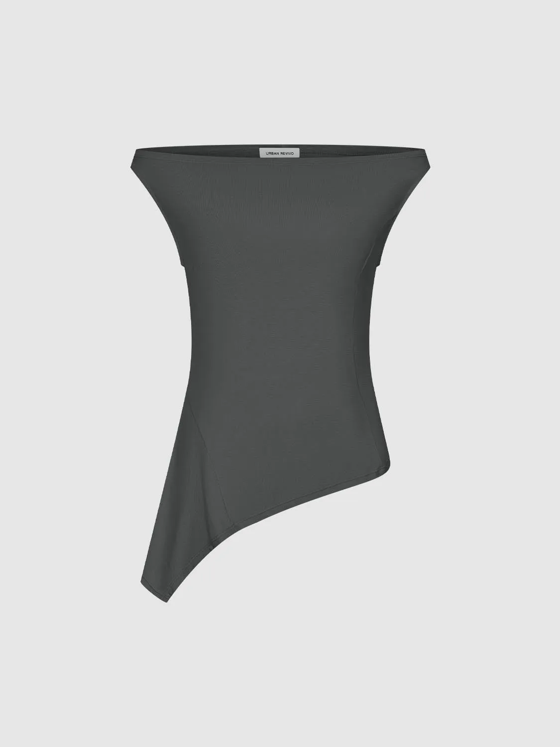 Off Shoulder Irregular Hem Tops sold by Urban Revivo product image thumbnail 5