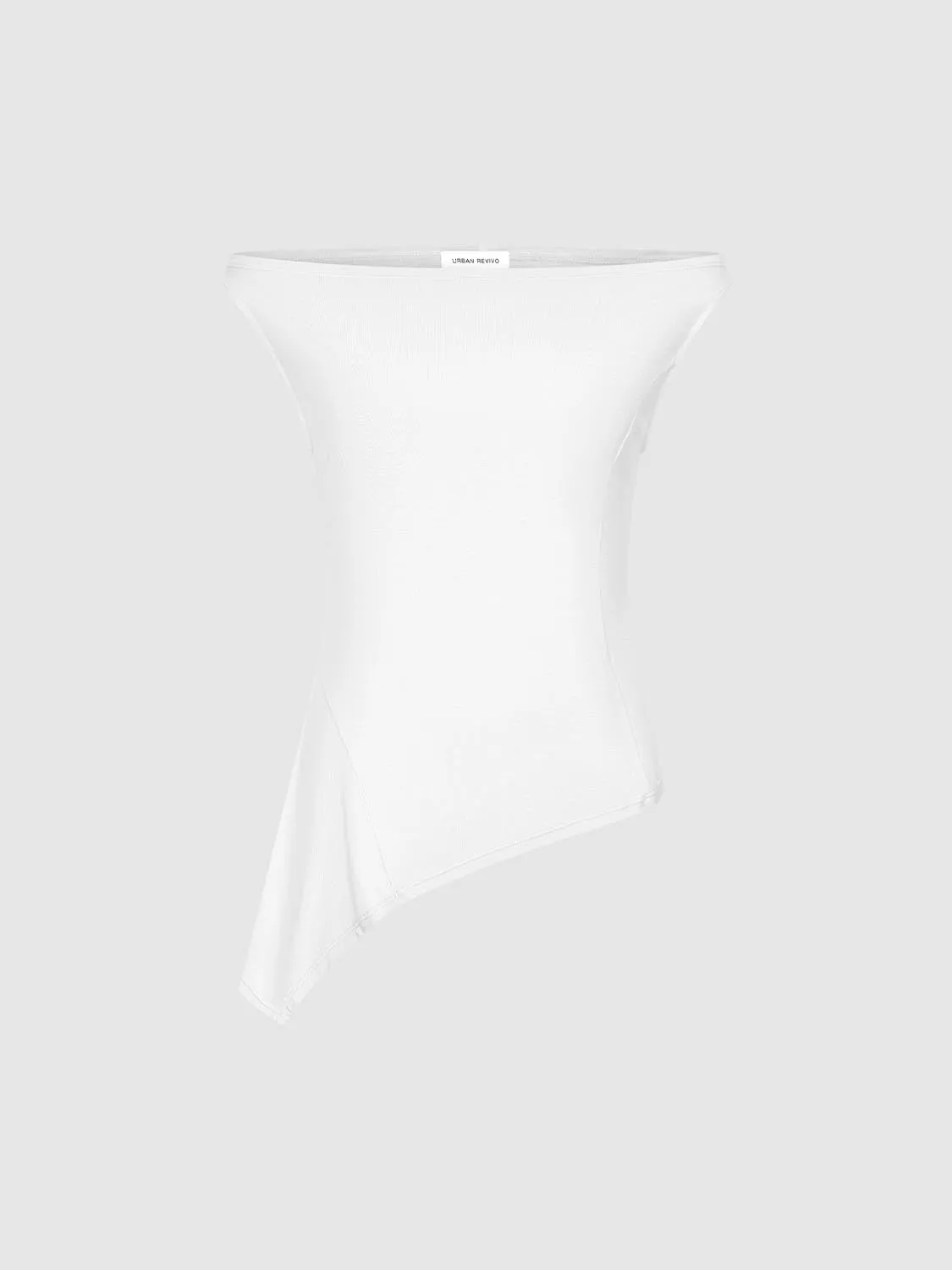 Off Shoulder Irregular Hem Tops sold by Urban Revivo