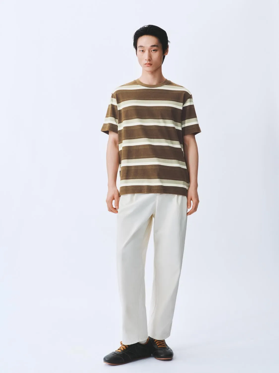 Striped Short Sleeve T-Shirts sold by Urban Revivo product image thumbnail 4