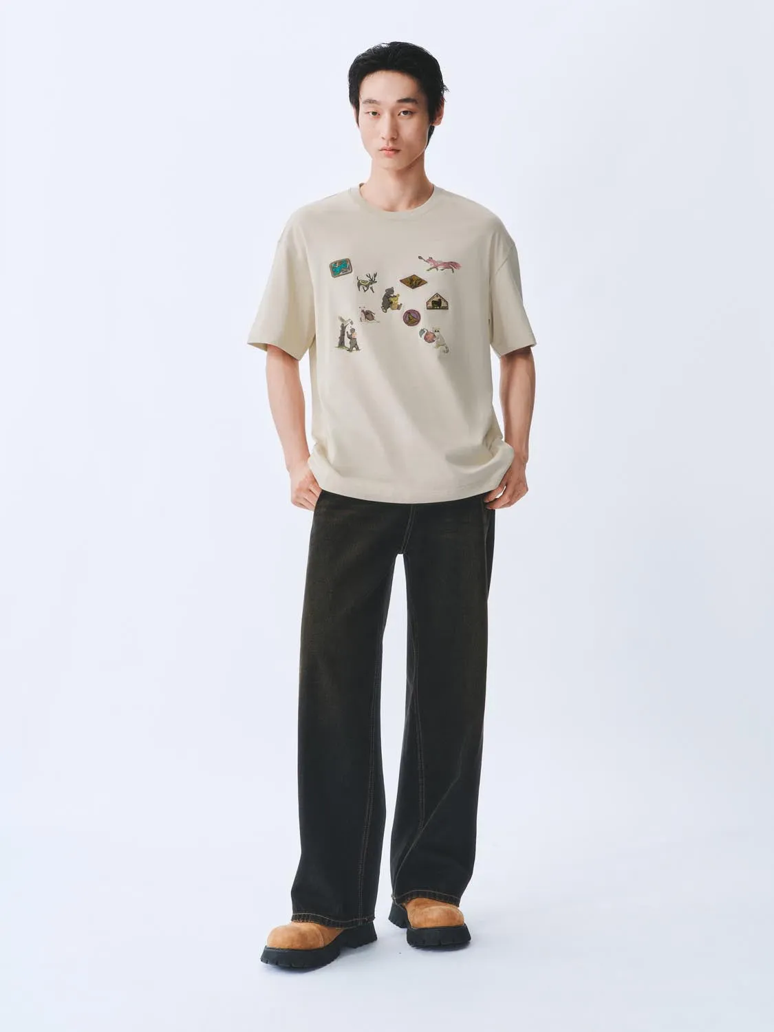 Short Sleeve T-Shirts sold by Urban Revivo product image thumbnail 4