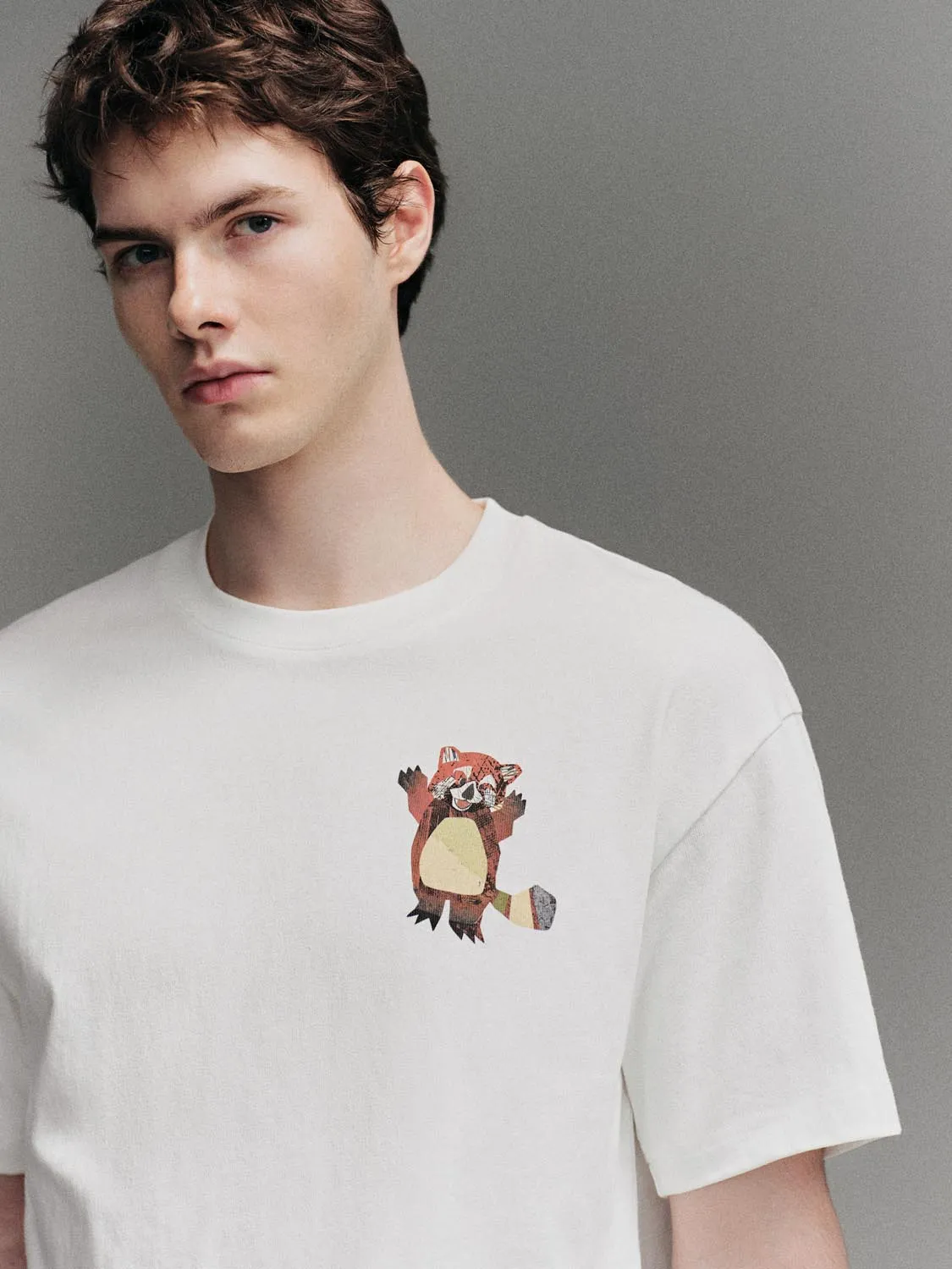 Short Sleeve T-Shirts sold by Urban Revivo product image thumbnail 3