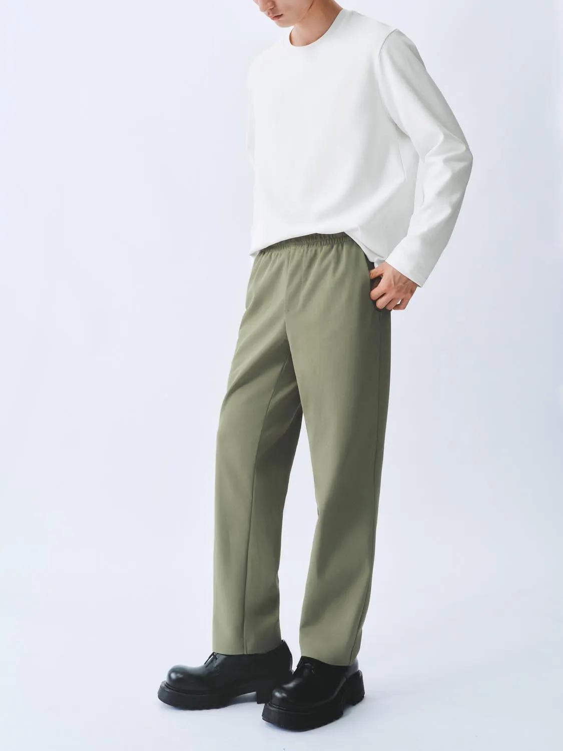 Straight Pants sold by Urban Revivo product image thumbnail 3