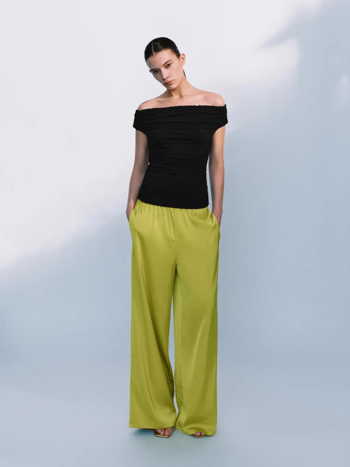 Off Shoulder T-Shirts sold by Urban Revivo product image thumbnail 4