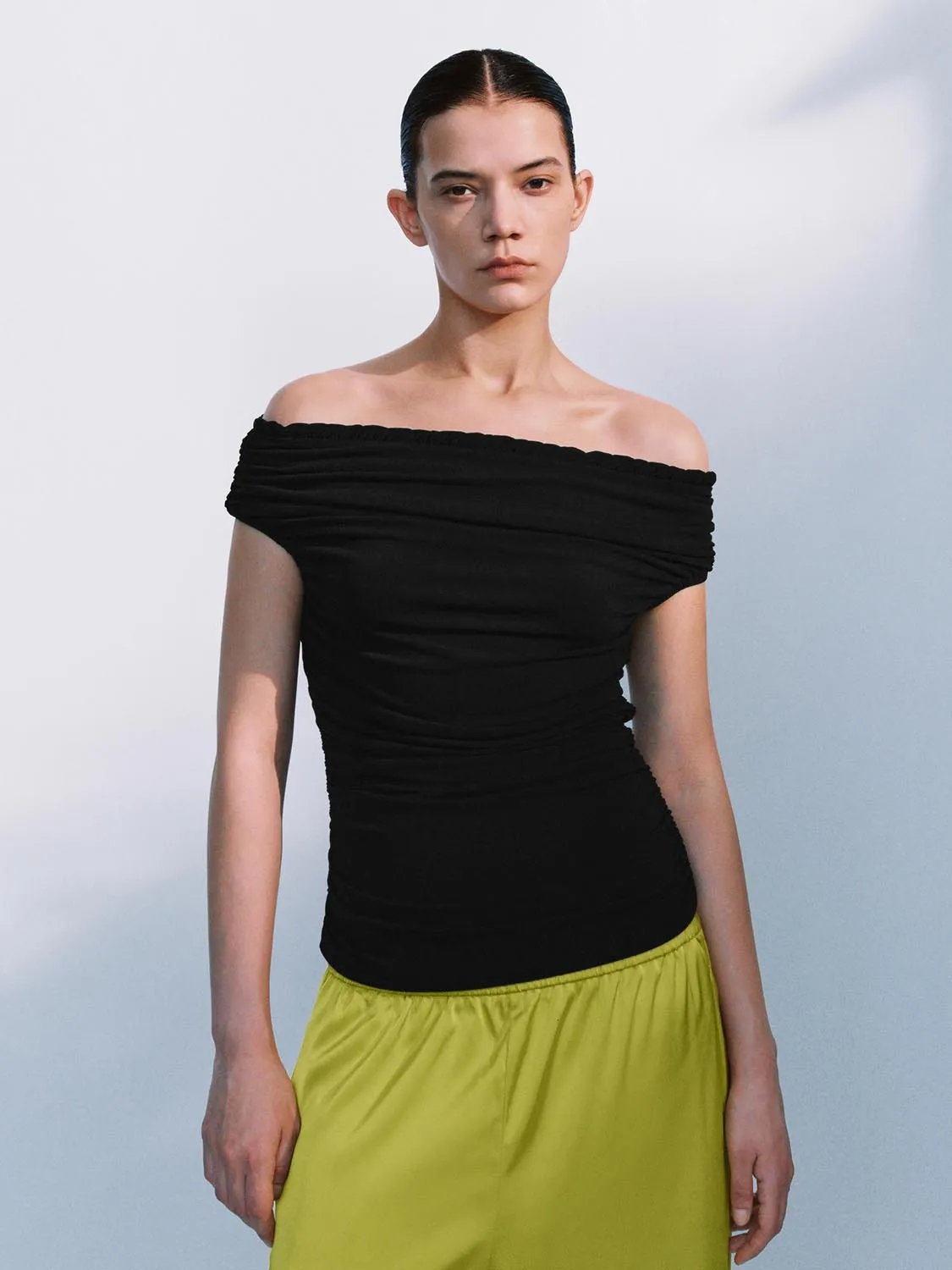 Off Shoulder T-Shirts sold by Urban Revivo