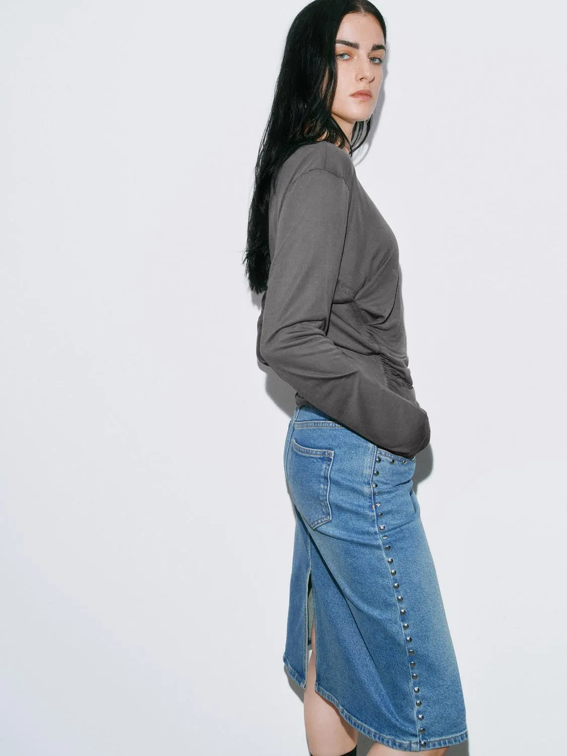 One Shoulder T-Shirts sold by Urban Revivo product image thumbnail 2