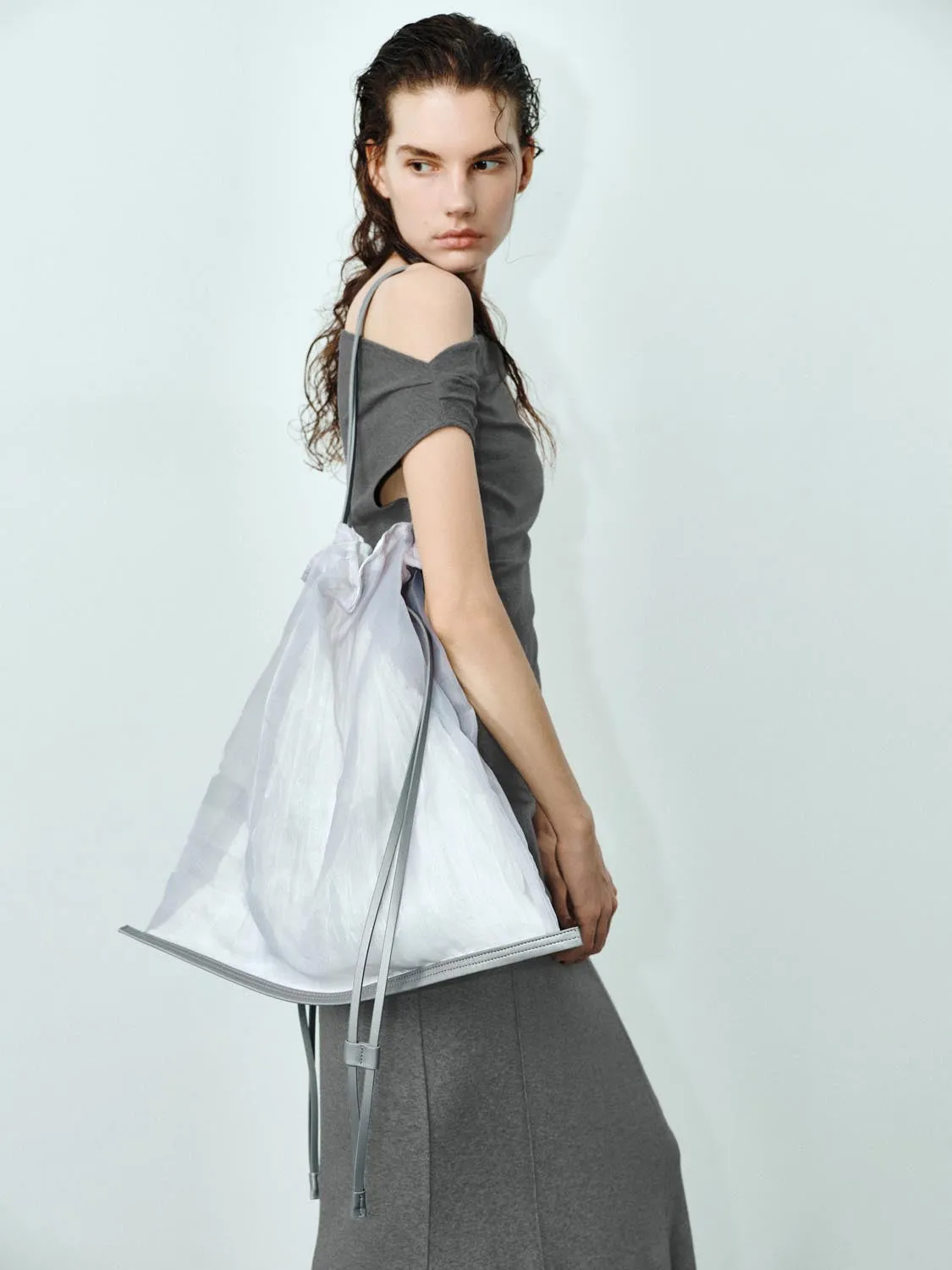 One Shoulder Skinny Tops sold by Urban Revivo product image thumbnail 3