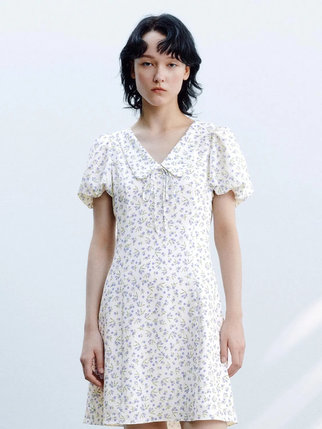 Floral Skater Mini Dresses sold by Urban Revivo