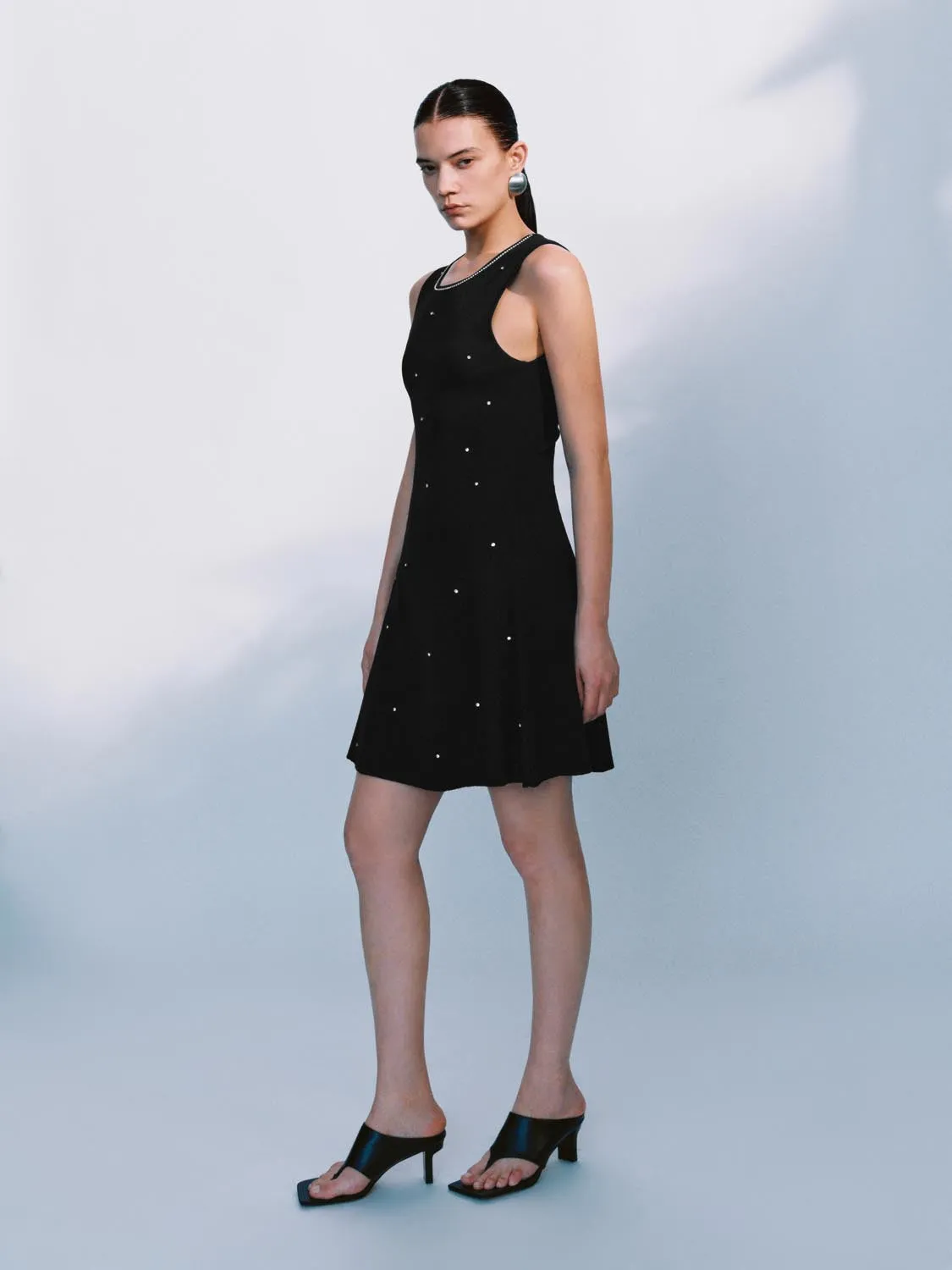 Knitted Sleeveless Mini Dresses sold by Urban Revivo product image thumbnail 5