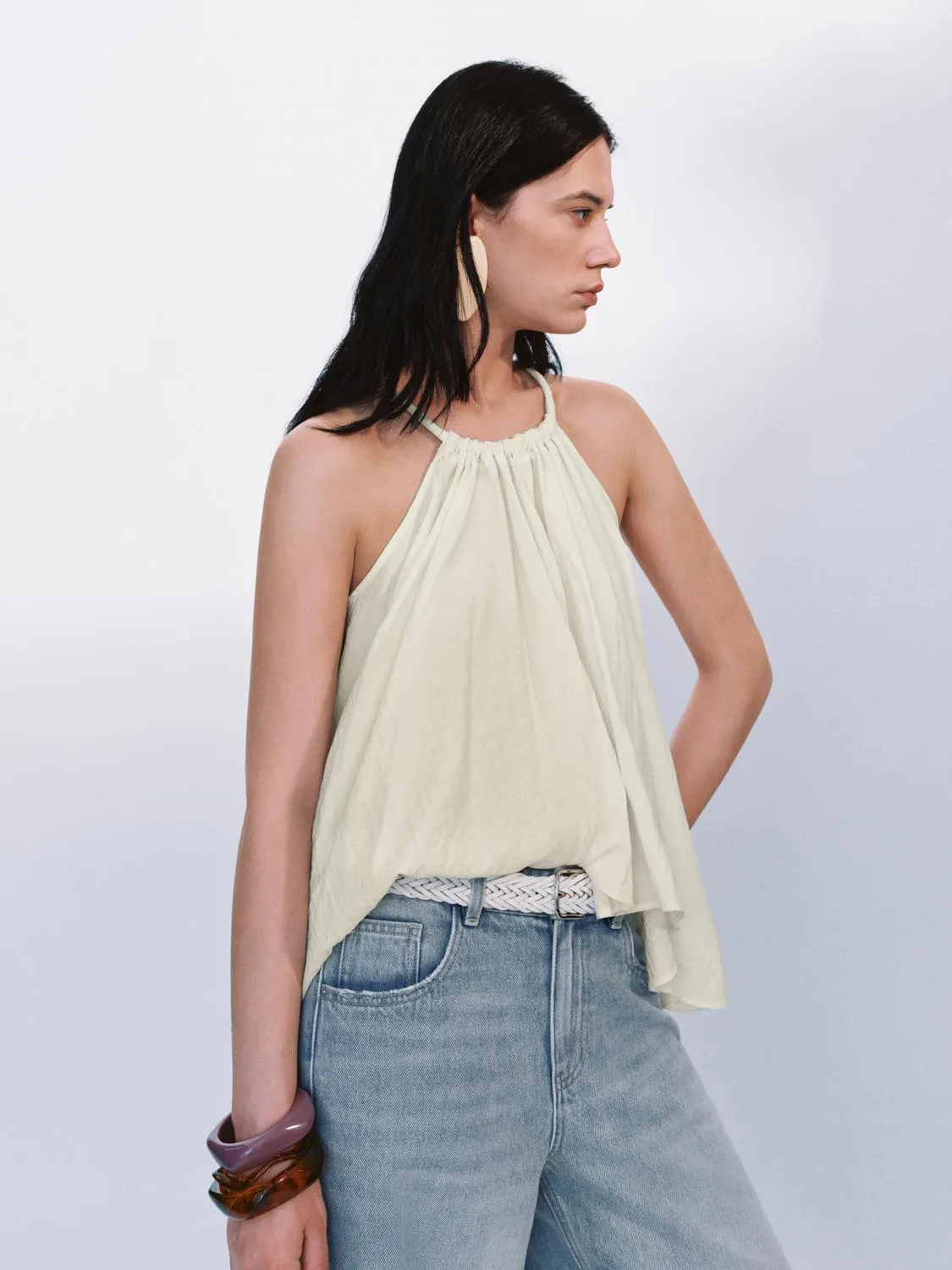 Halter Neck Tops sold by Urban Revivo product image thumbnail 2